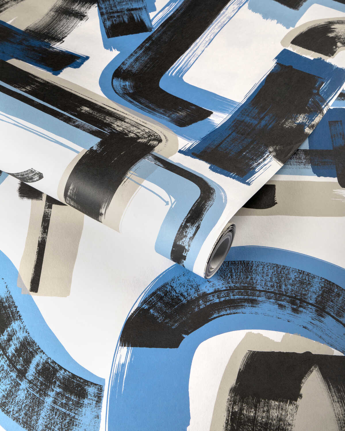 Bleecker Paper - Capri/Navy - LEE JOFA MODERN Wallpaper
