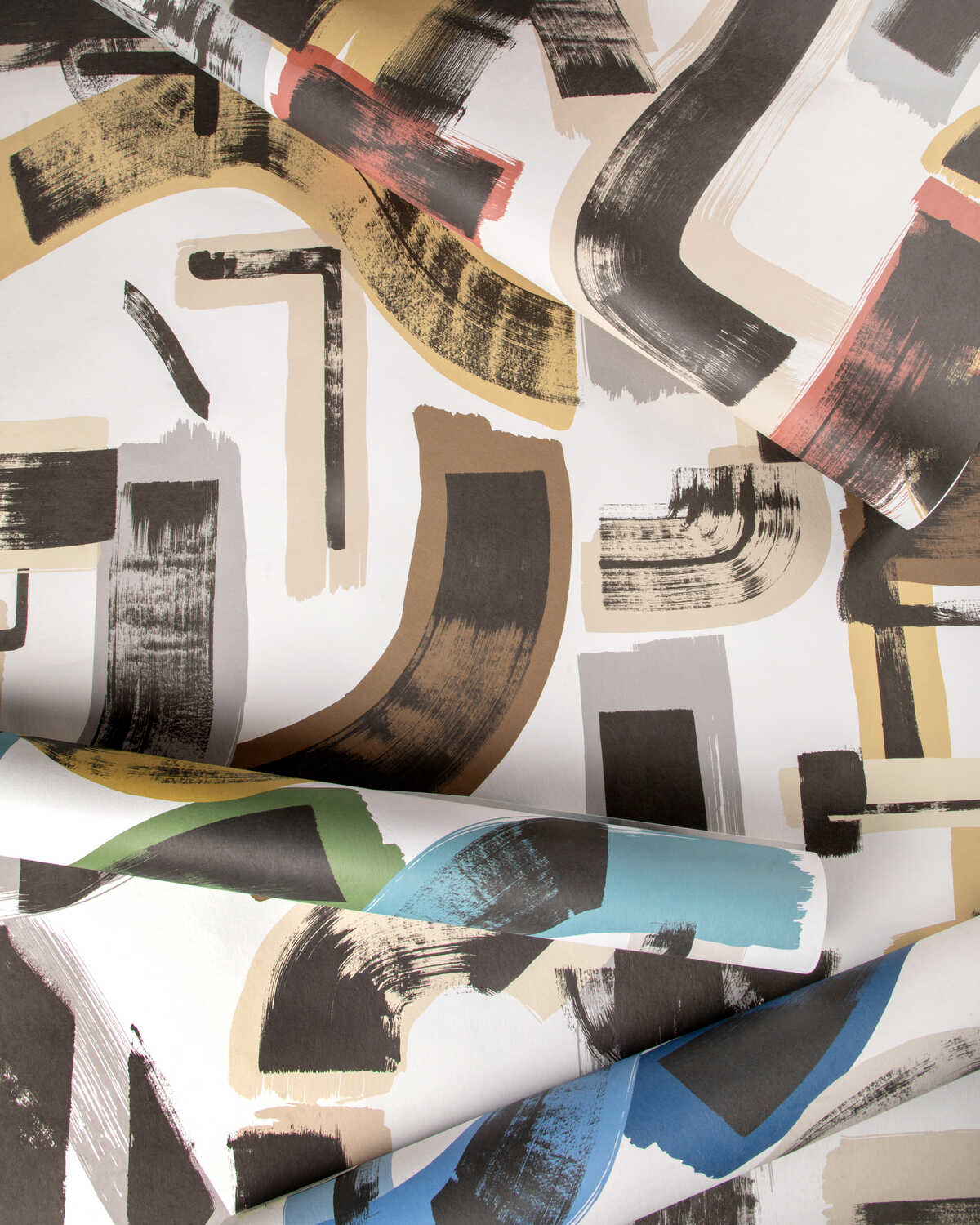 Bleecker Paper - Capri/Navy - LEE JOFA MODERN Wallpaper