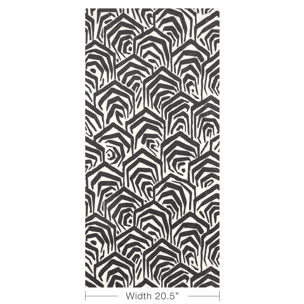 Greene Paper - Noir - LEE JOFA MODERN Wallpaper