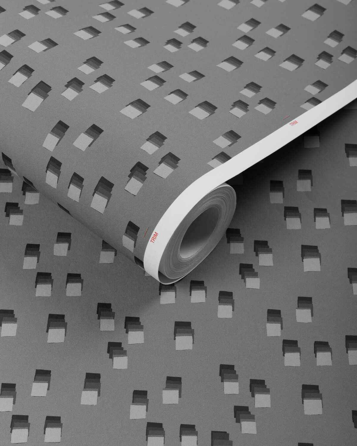Gwp374011210 Signal Paper Steel Lee Jofa Modern Wallpaper - LEE JOFA MODERN Wallpaper