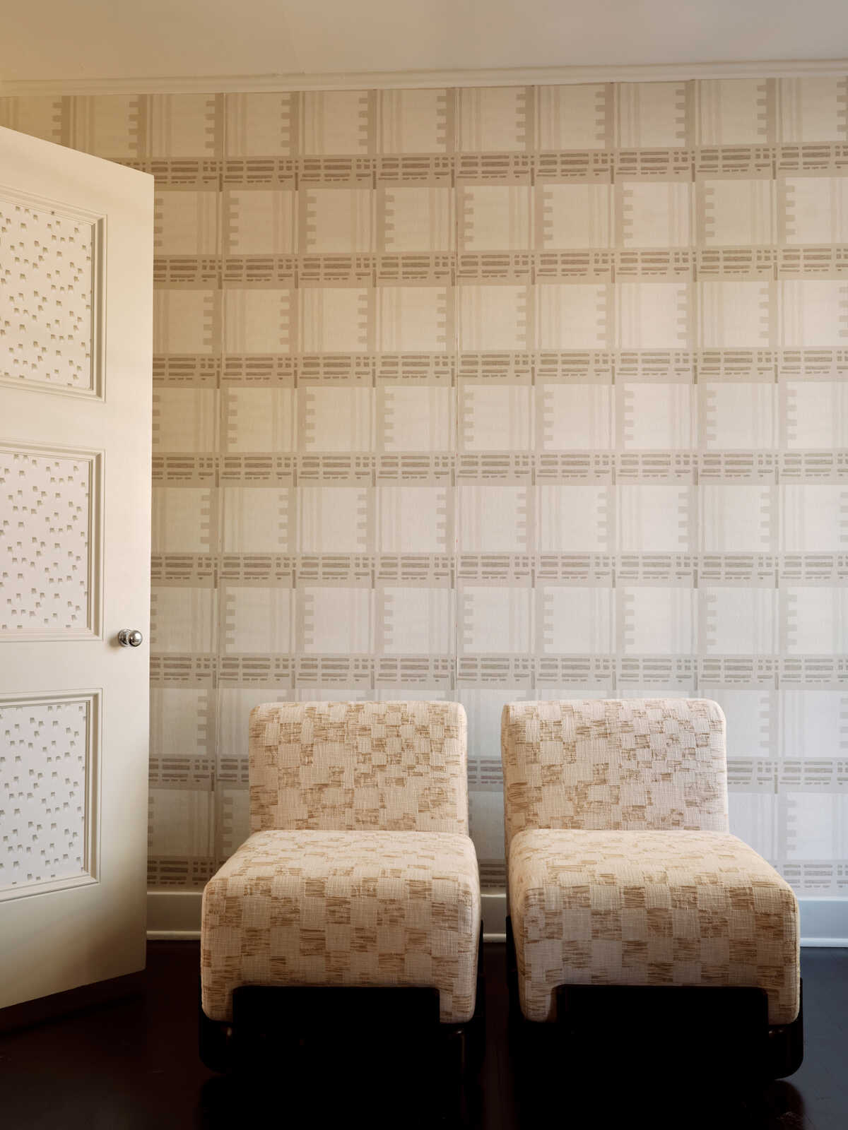 Riven Wc - Bone - LEE JOFA MODERN Wallpaper