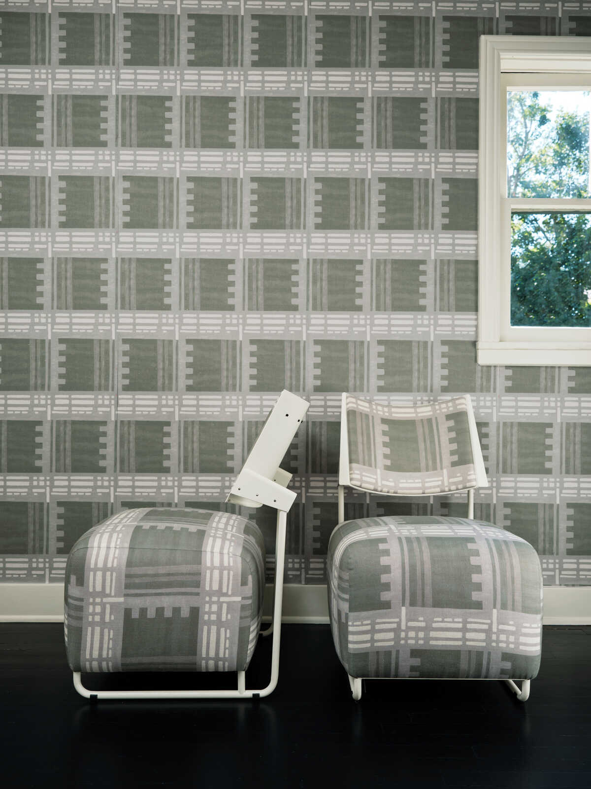 Riven Wc - Aegean - LEE JOFA MODERN Wallpaper