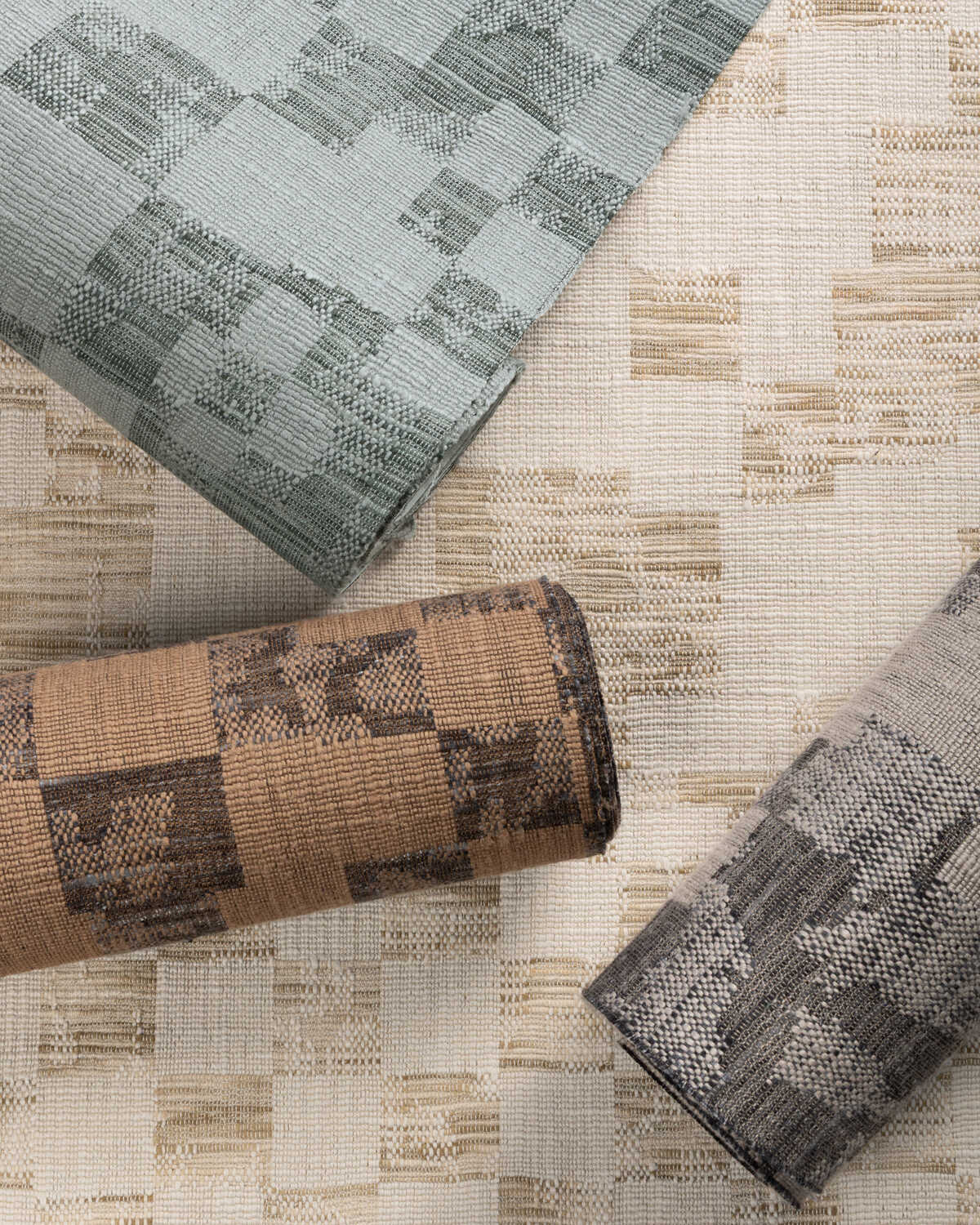 Glyph Wc - Steel - LEE JOFA MODERN Wallpaper