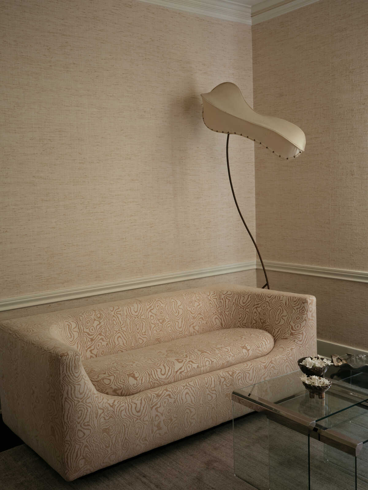 Flash Wc - Alabaster - LEE JOFA MODERN Wallpaper