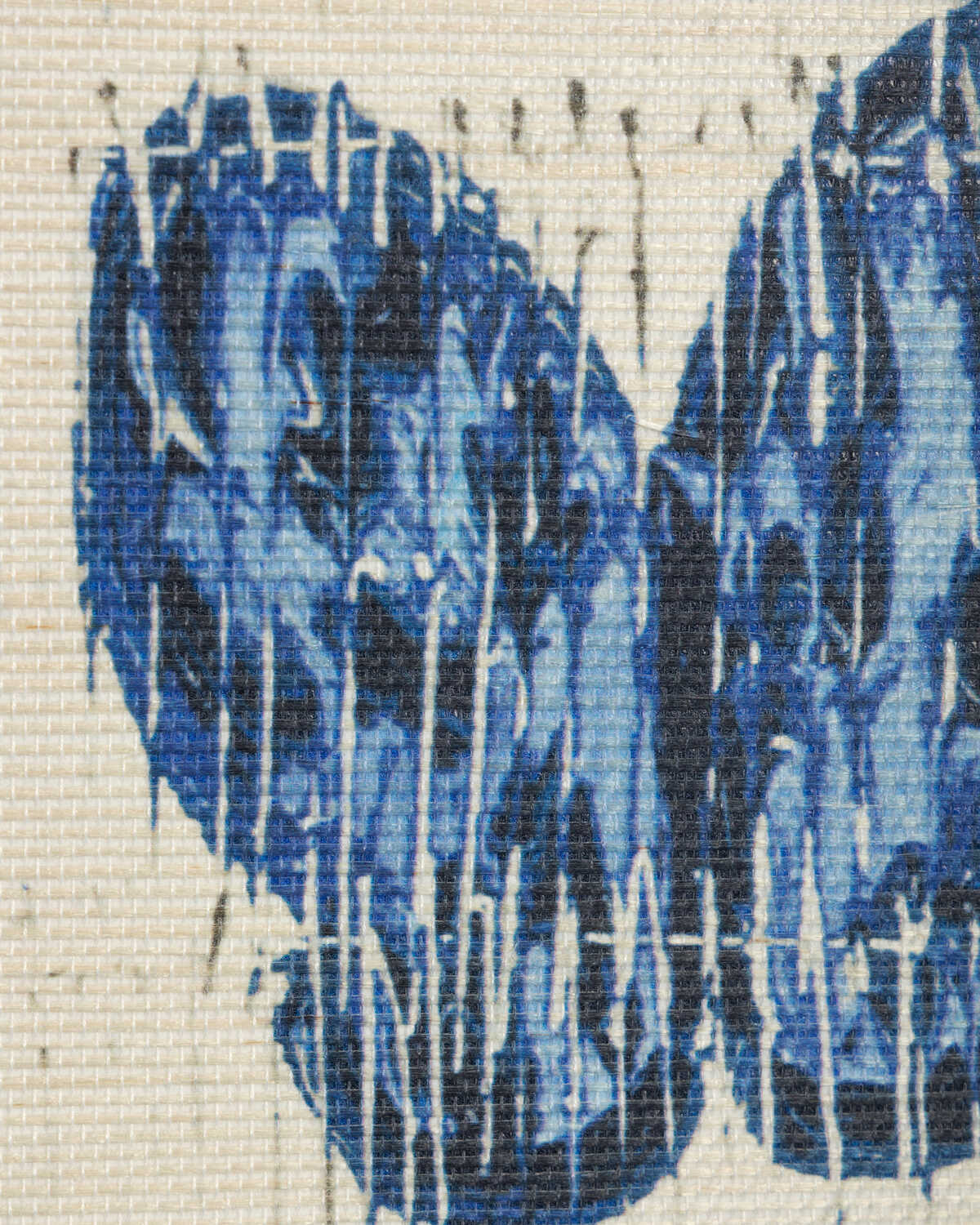 Flutter Sisal - The Blues - LEE JOFA MODERN Wallpaper