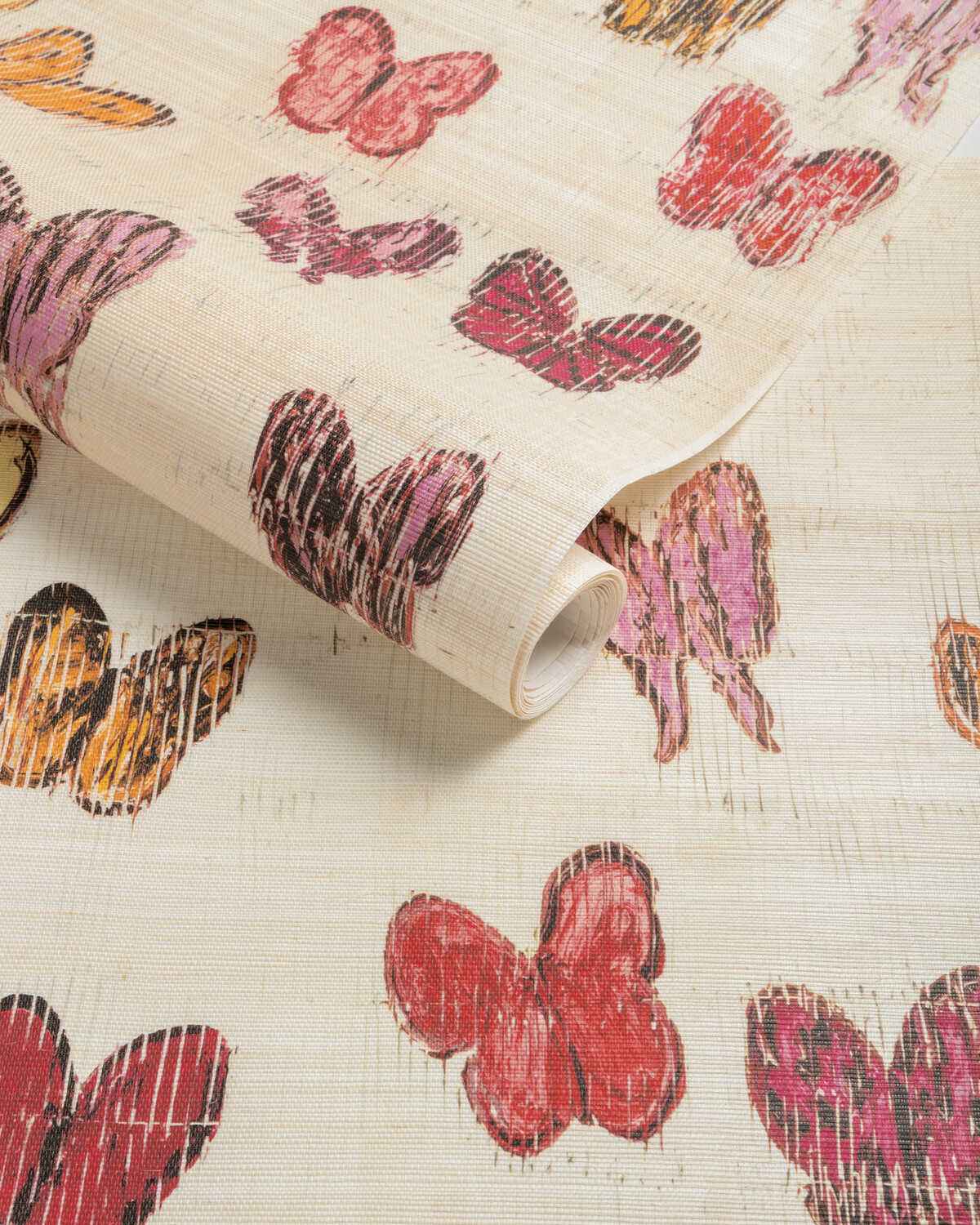 Gwp37467120 Flutter Sisal Sunset Lee Jofa Modern Wallpaper - LEE JOFA MODERN Wallpaper