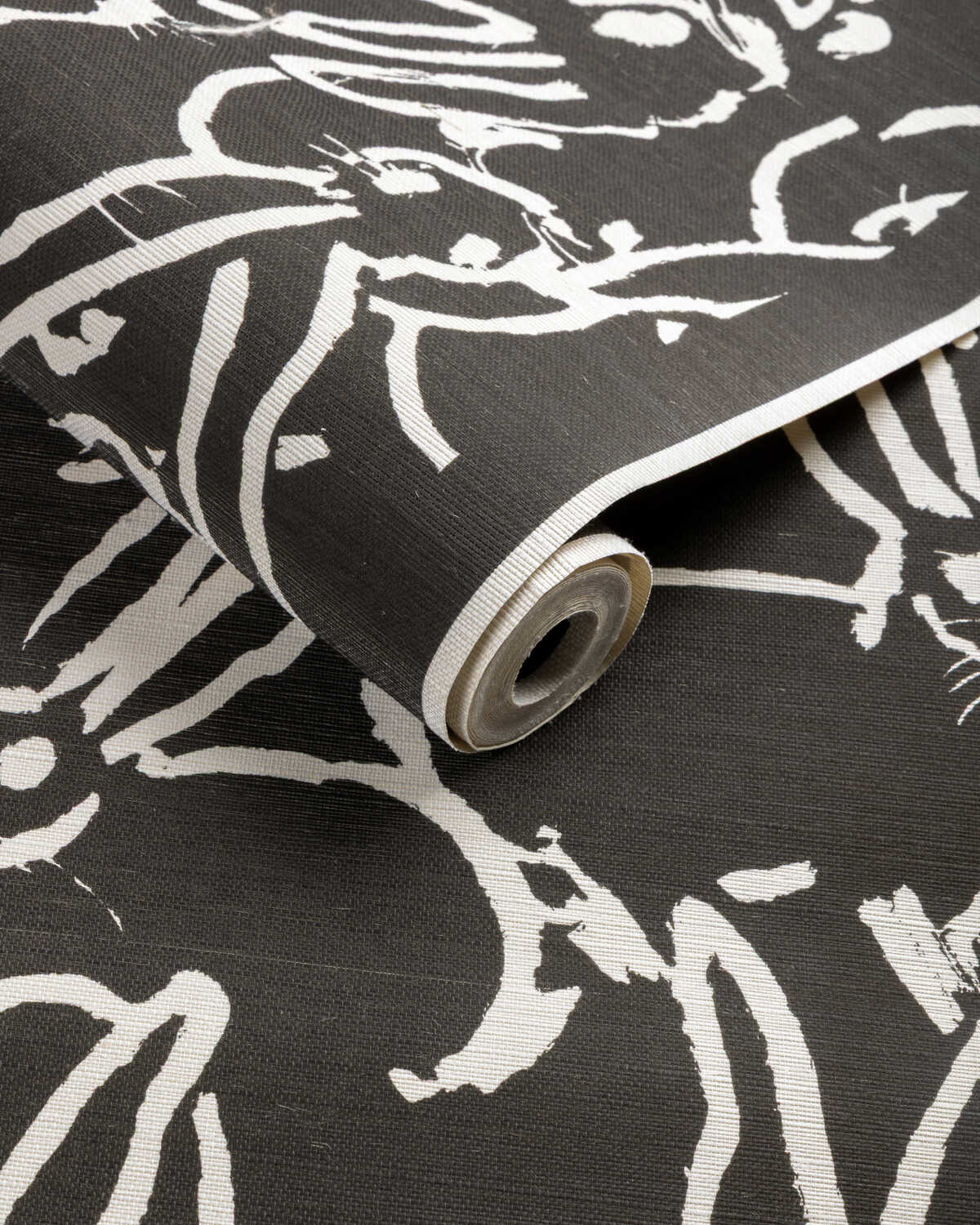 Hula Sisal - Ink - LEE JOFA MODERN Wallpaper