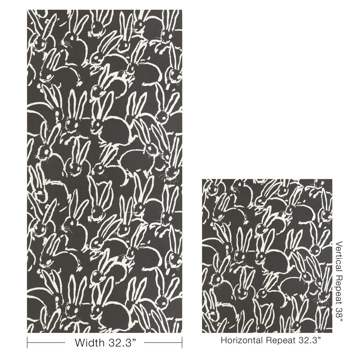 Hula Sisal - Ink - LEE JOFA MODERN Wallpaper