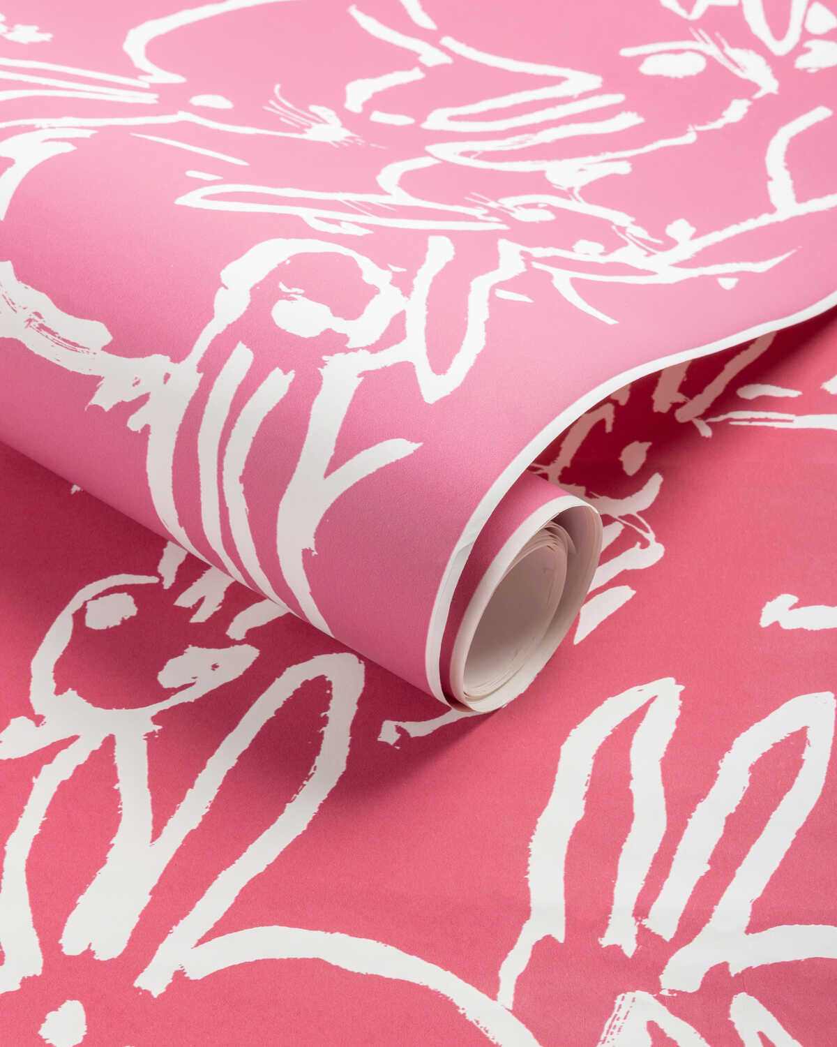 Hutch Ombre Paper - Pink - LEE JOFA MODERN Wallpaper