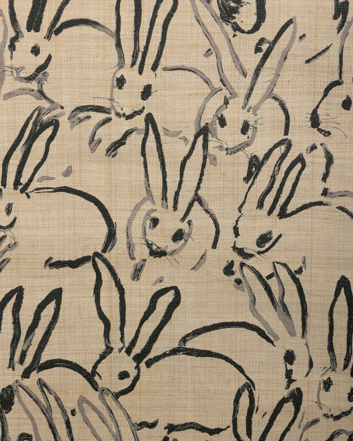 Gwp37508160 Hutch Raffia Ink Lee Jofa Modern Wallpaper - LEE JOFA MODERN Wallpaper