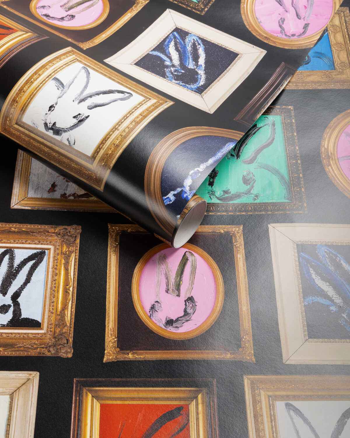 Gwp375280 Bunny Wall Small Wp Black Lee Jofa Modern Wallpaper - LEE JOFA MODERN Wallpaper