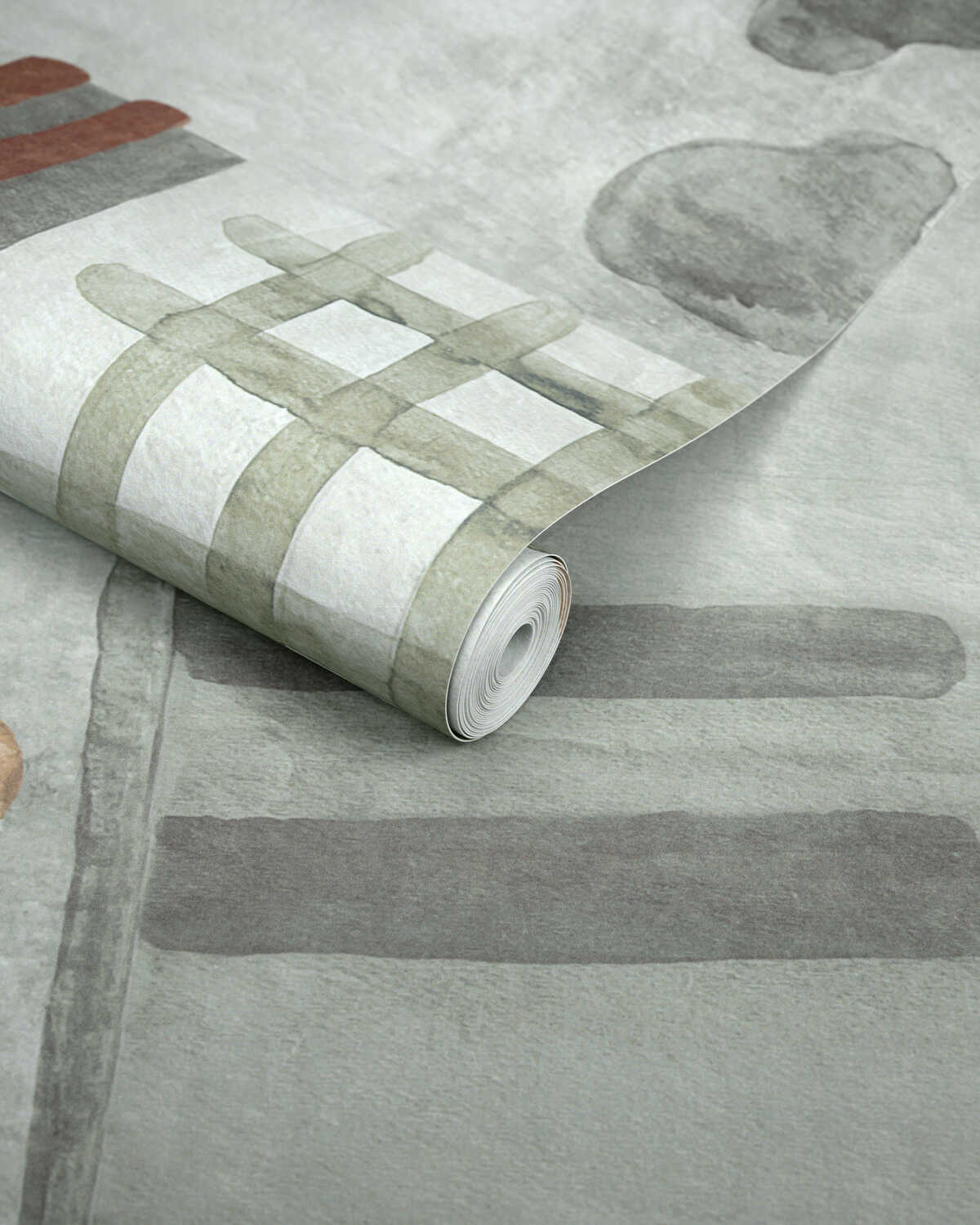 Veda Wc - Patina - LEE JOFA MODERN Wallpaper
