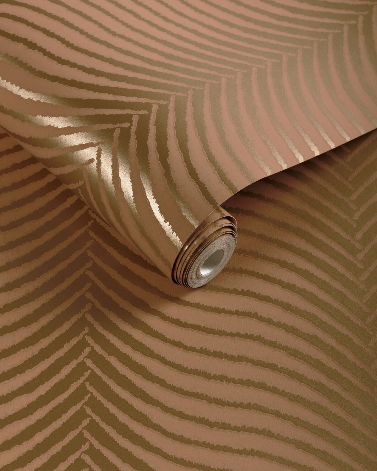 Calista Wc - Terra - Lee Jofa Wallpaper