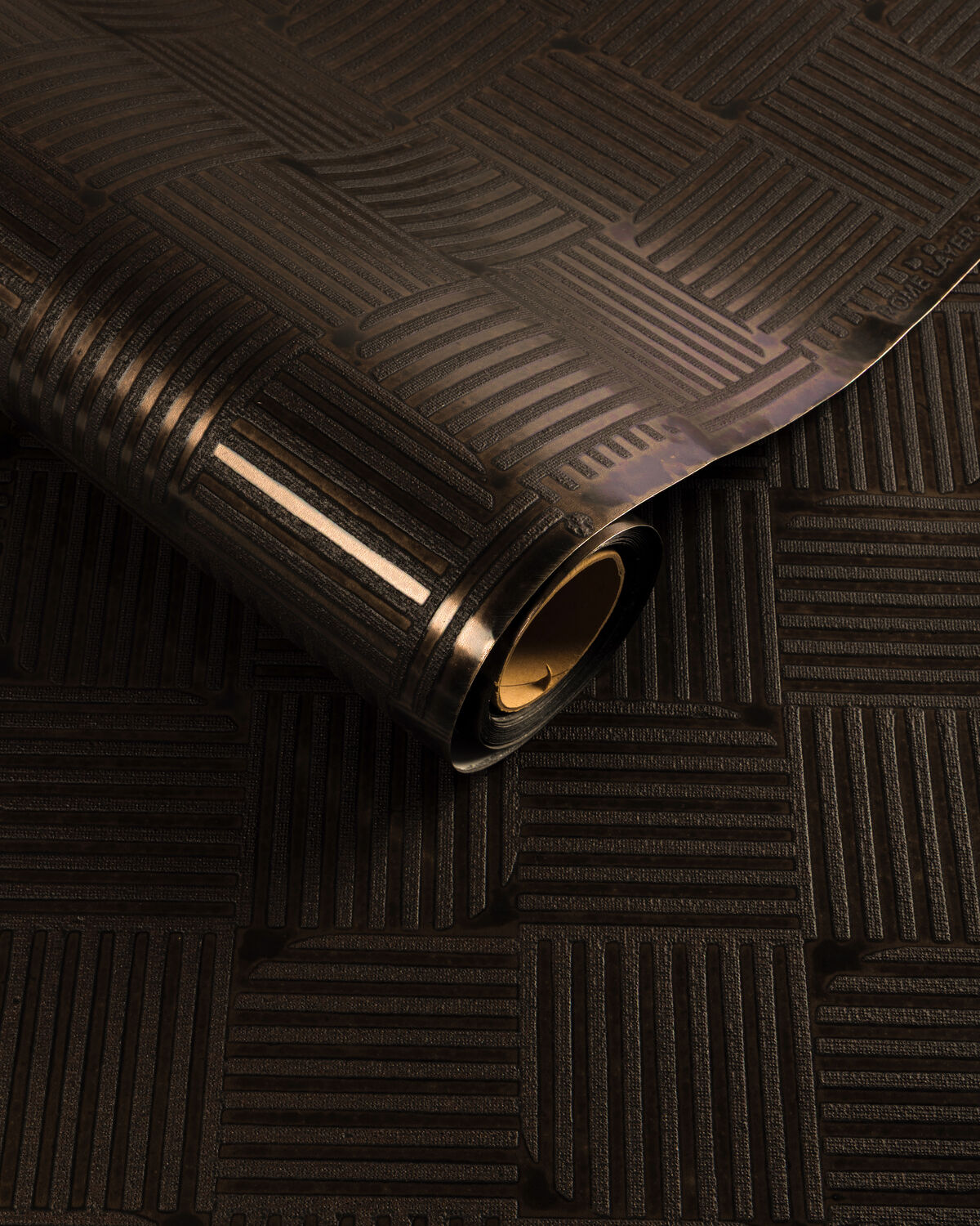 Tetra Wc - Coal - Lee Jofa Wallpaper