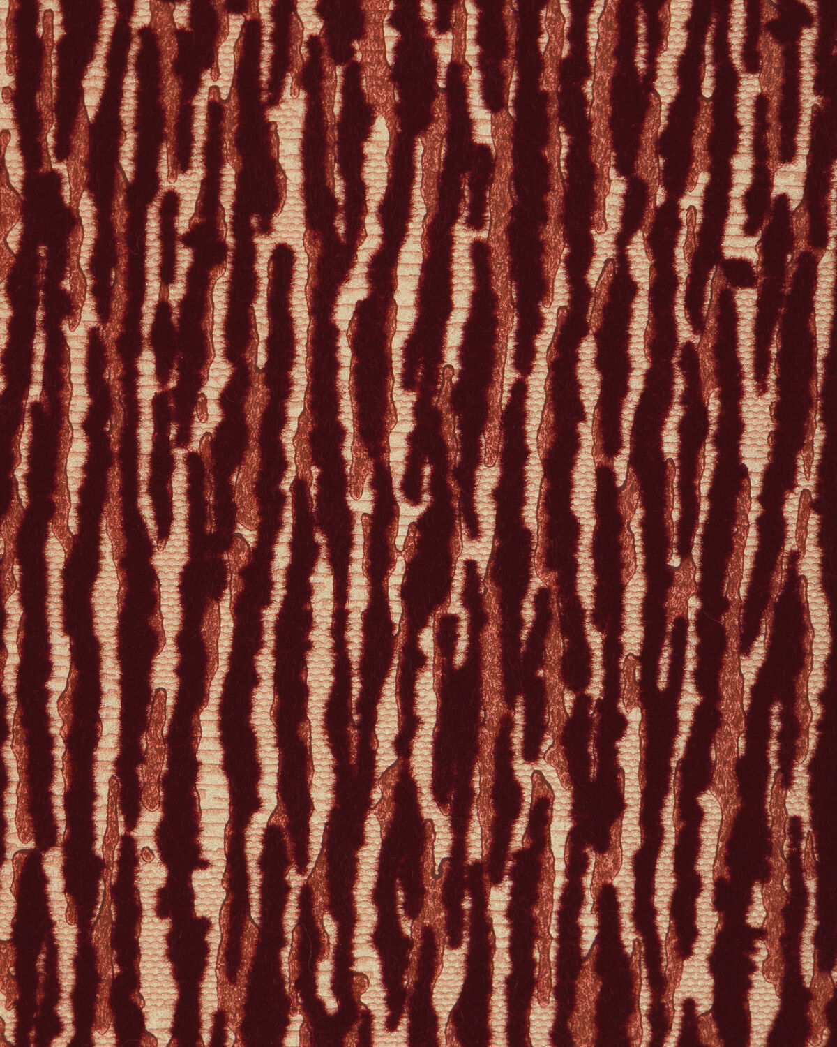 Maia Flock Wc - Garnet - Lee Jofa Wallpaper