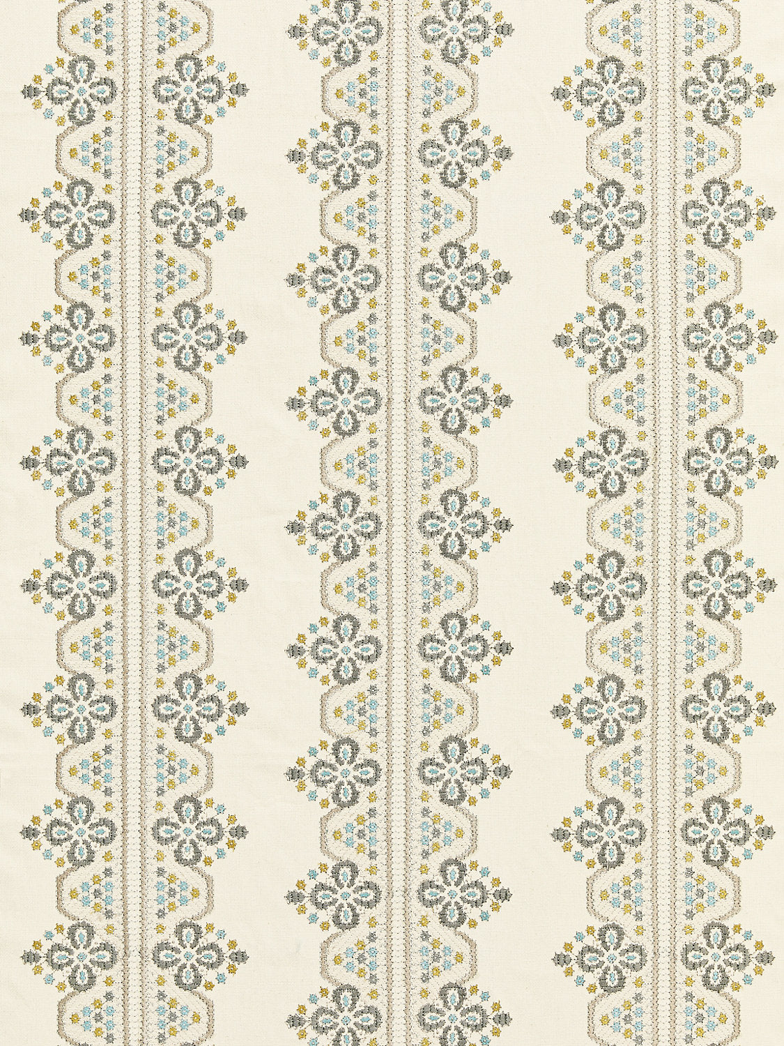 Imogen Embroidery - Earl Grey - Scalamandre Fabric