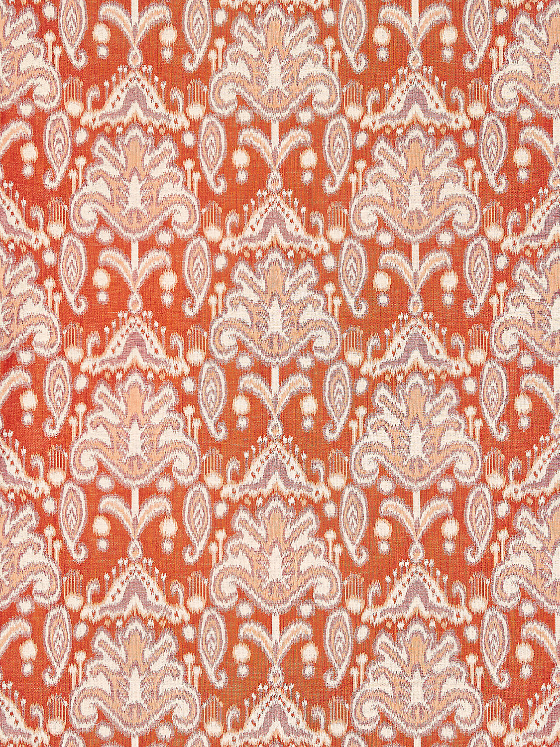 Kandira Ikat - Papaya - Scalamandre Fabric