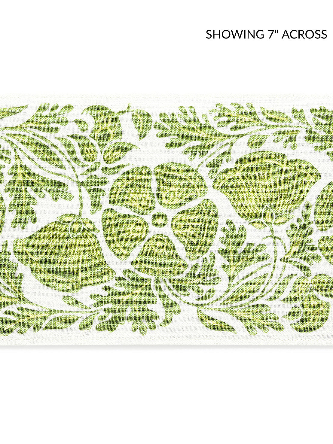 Gretel Printed Tape - Leaves Of Grass - Scalamandre Trim