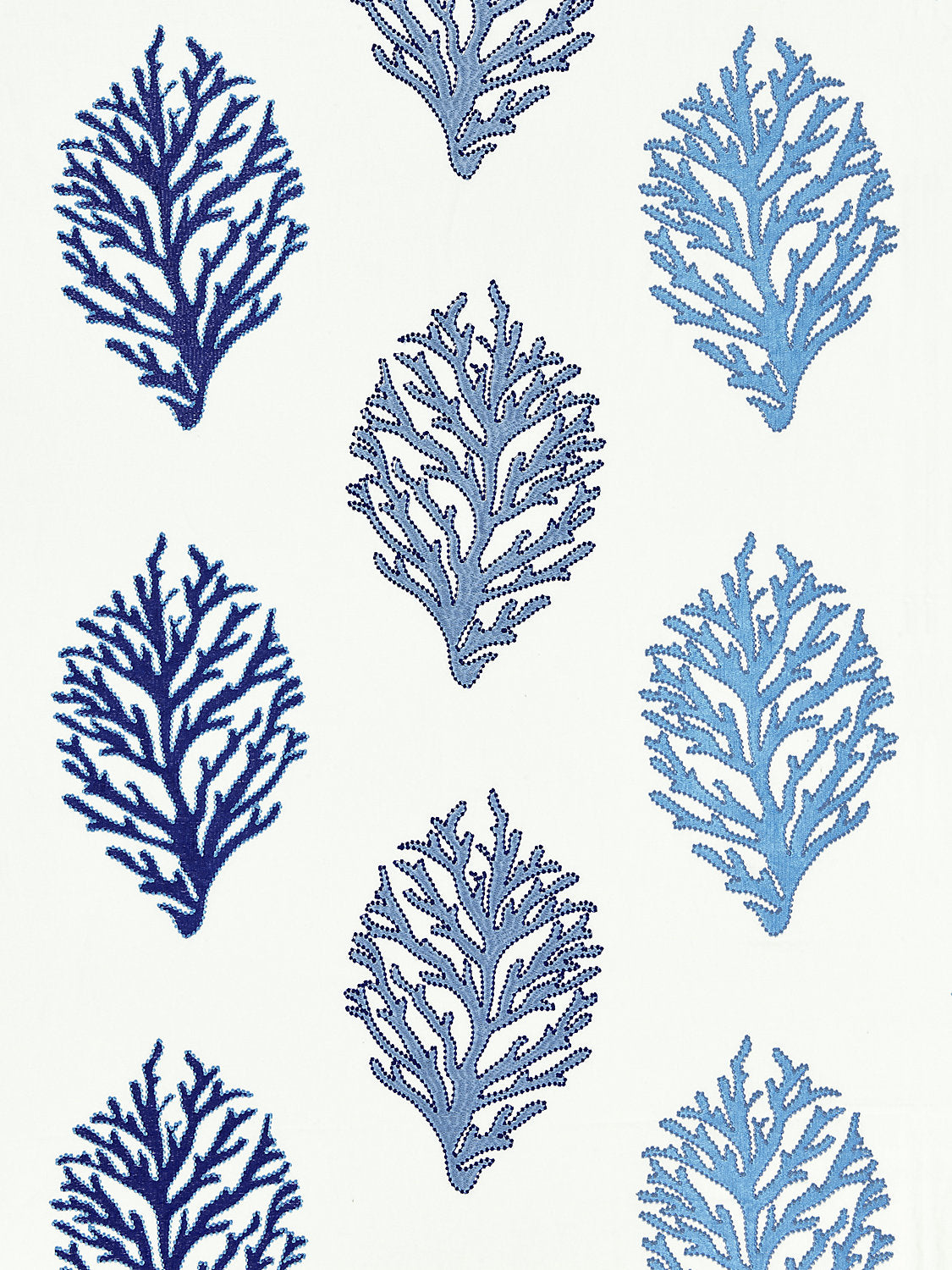 Coral Reef Embroidery - Marine