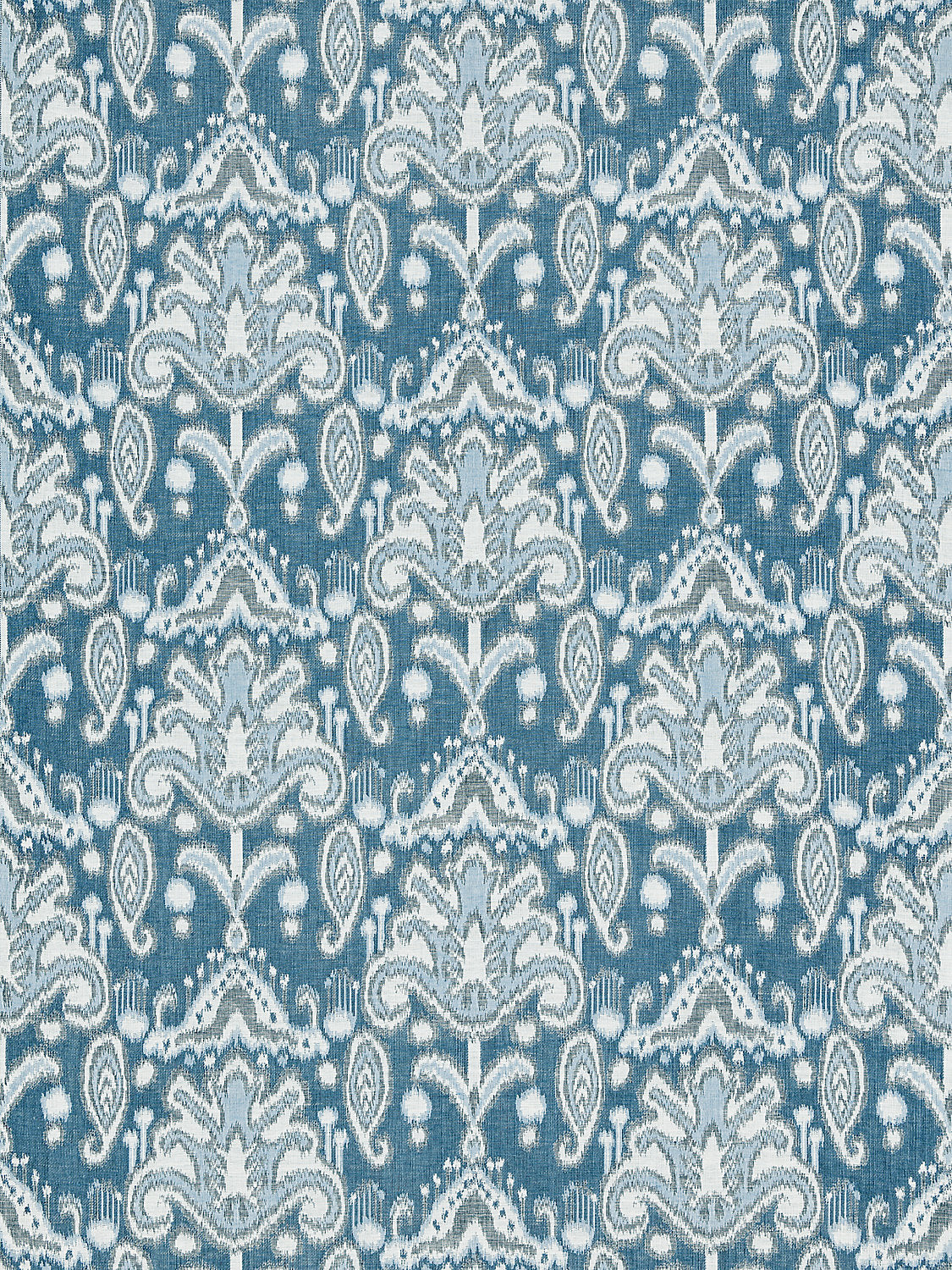 Kandira Ikat - Marine - Scalamandre Fabric