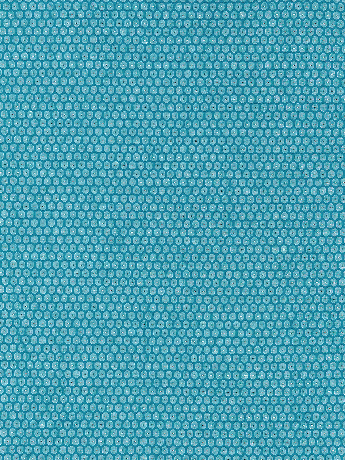 Honeycomb Weave - Turquoise - Scalamandre Fabric