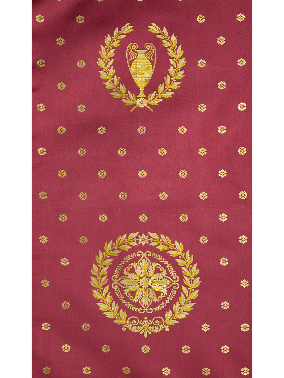 Massena Fauteuil - Rouge - Scalamandre Fabric