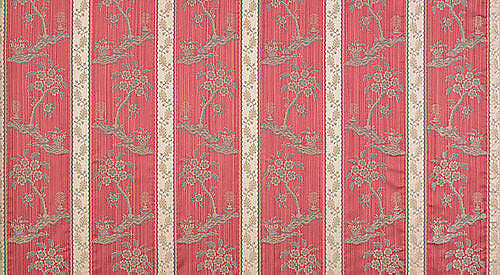 Lampas Sanary - Rouge - Scalamandre Fabric
