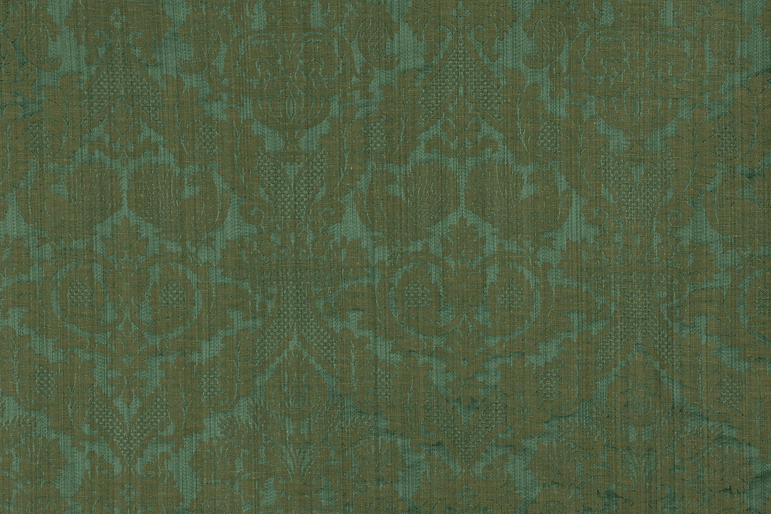 Damas Tanlay - Emeraude - Scalamandre Fabric