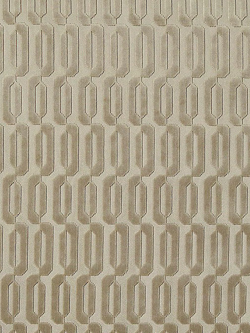 Typo M1 - Platine - Scalamandre Fabric