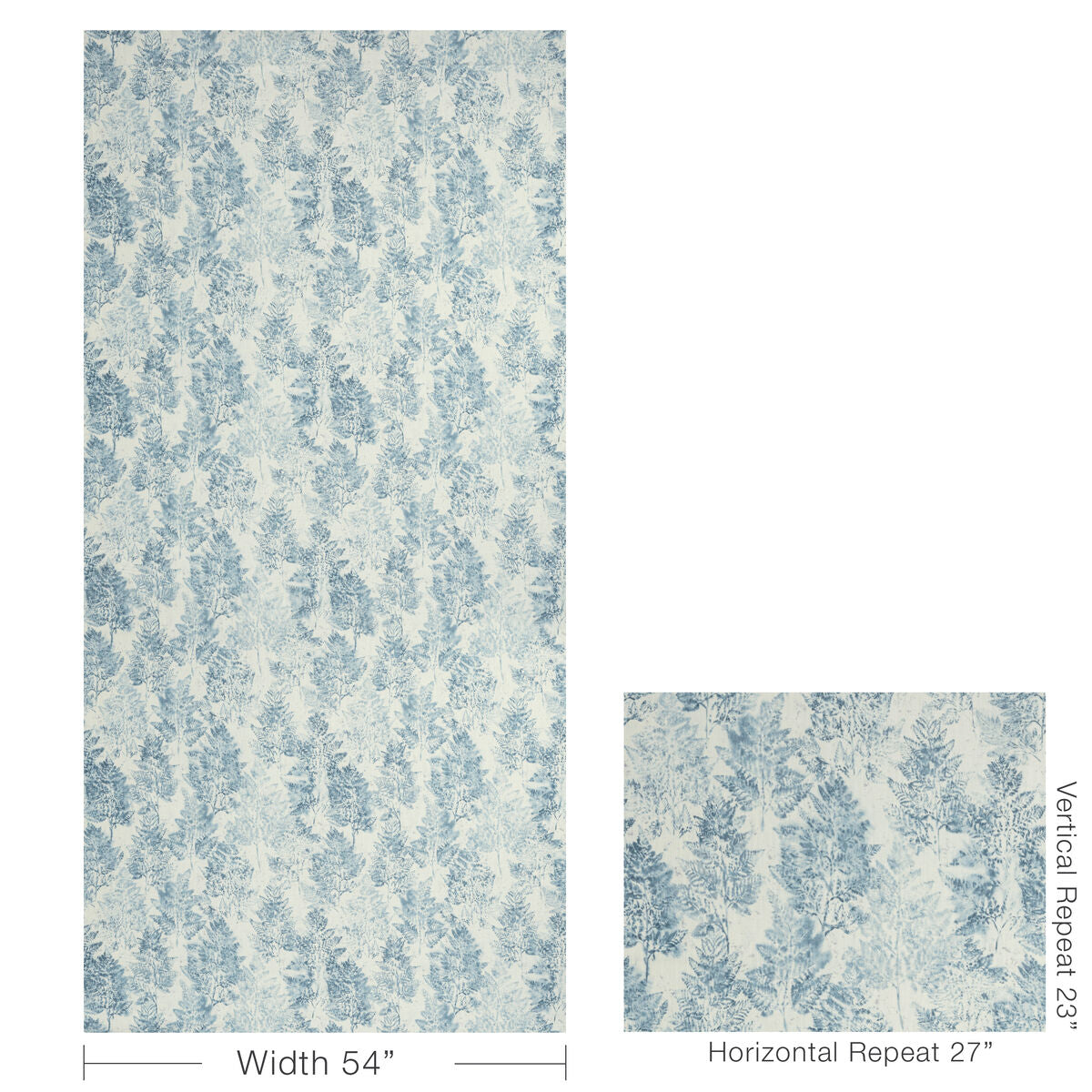 Heiki Fern - Lapis - Kravet Basics Fabric