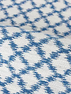 Ikat Diamond - Cobalt