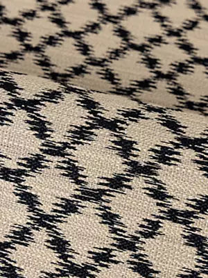 Ikat Diamond - Ebony
