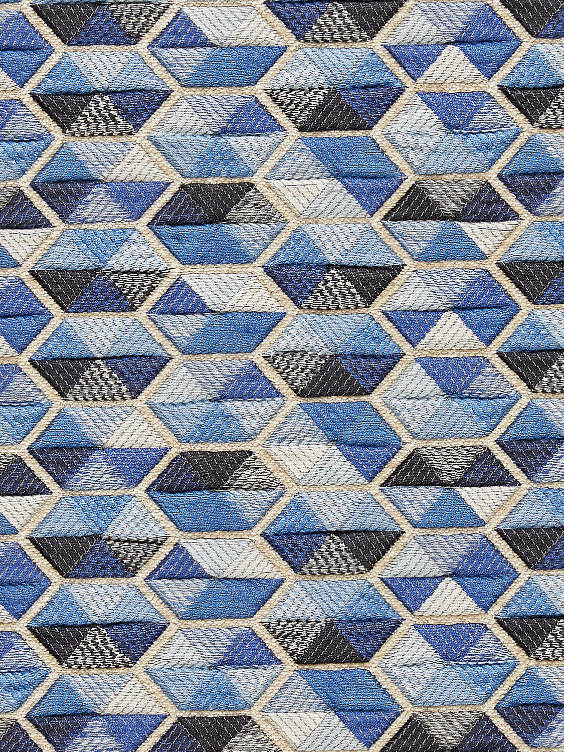Carousel - Blue - Scalamandre Fabric