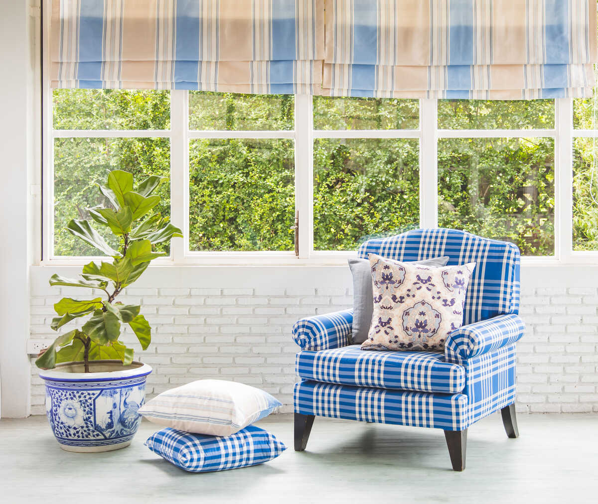 Hamilton Silk Stripe - Dusty Gold - BRUNSCHWIG & FILS Fabric