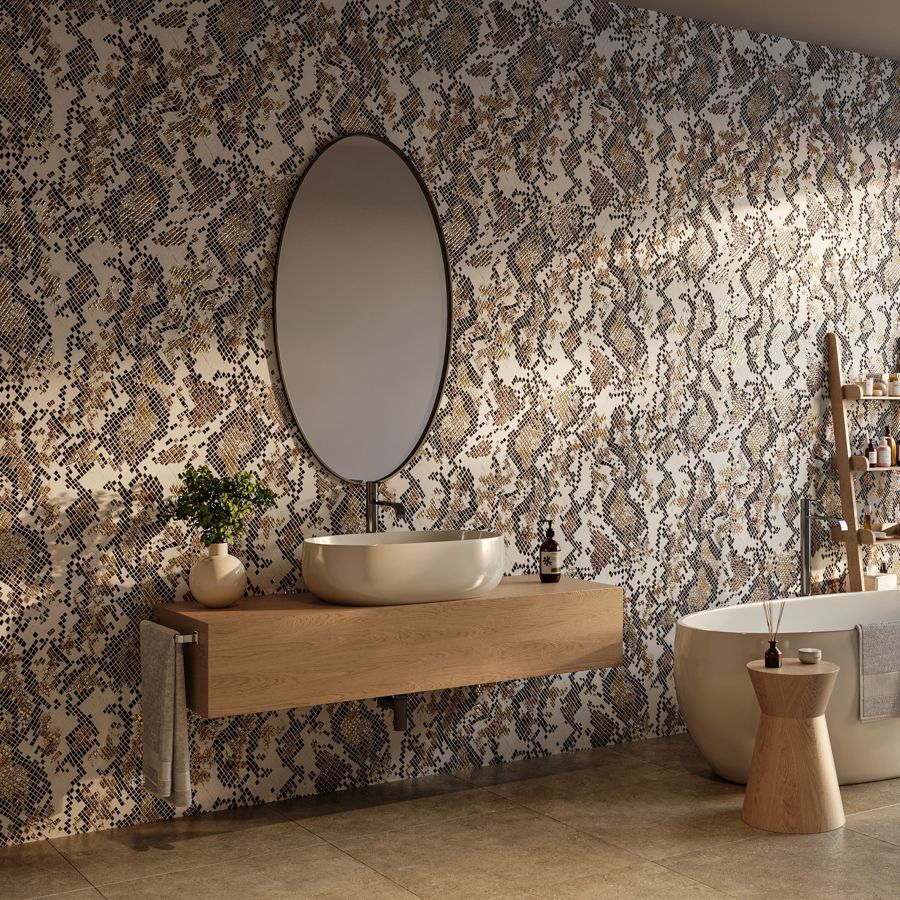 Vesper  - VES-004 COPPER - Innovations Wallcovering