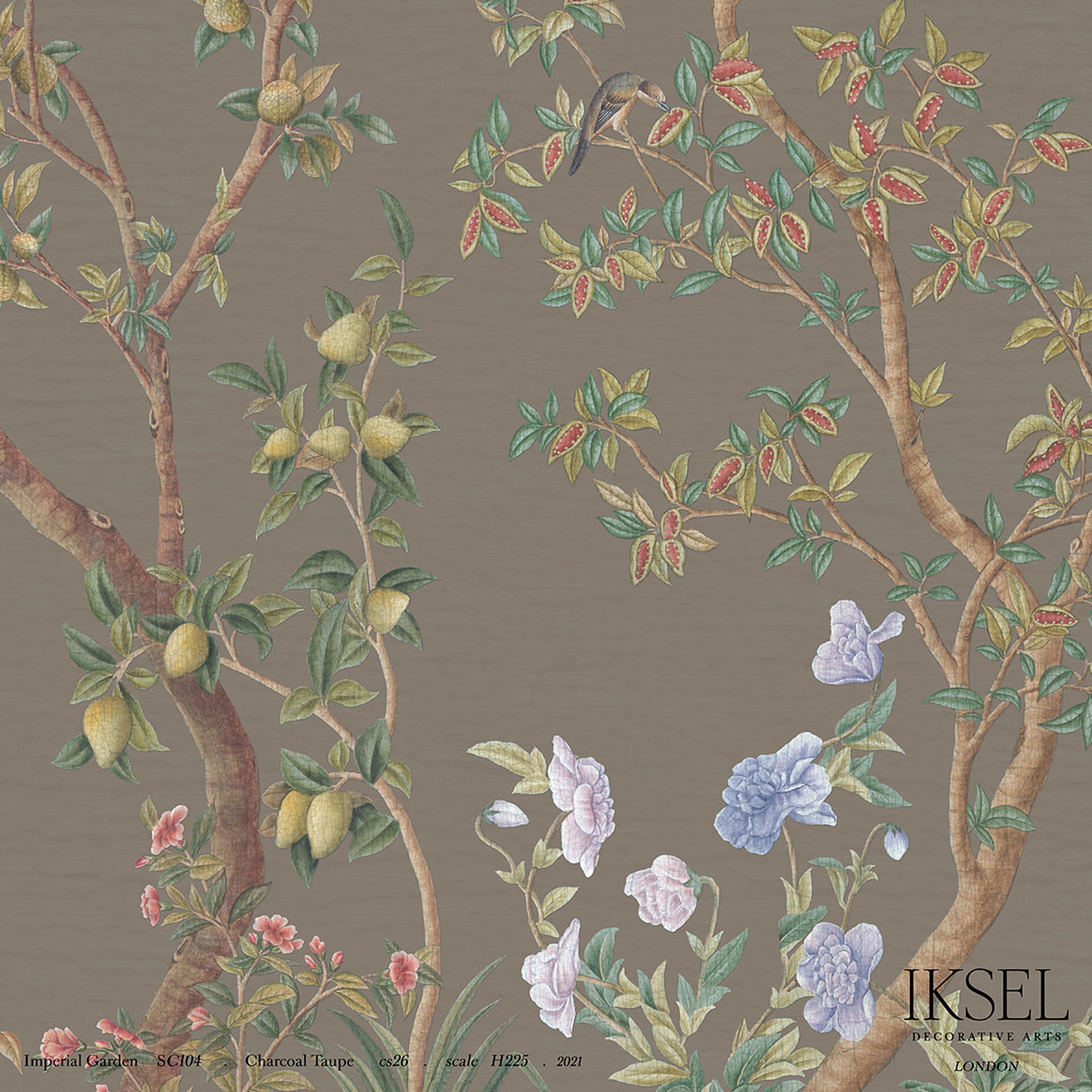 IMPERIAL-GARDEN-CHARCOAL-TAUPE-SCHUMACHER-IK3107