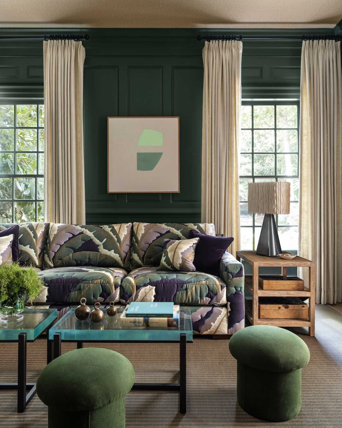 Isla Royal - Berry - KRAVET COUTURE Fabric