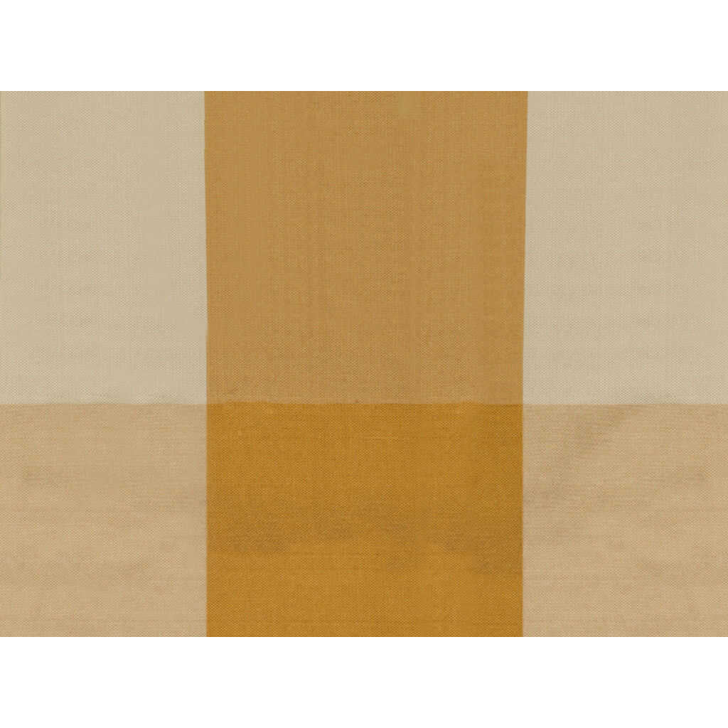 St Petersburg Plaid - Oro - BRUNSCHWIG & FILS Fabric