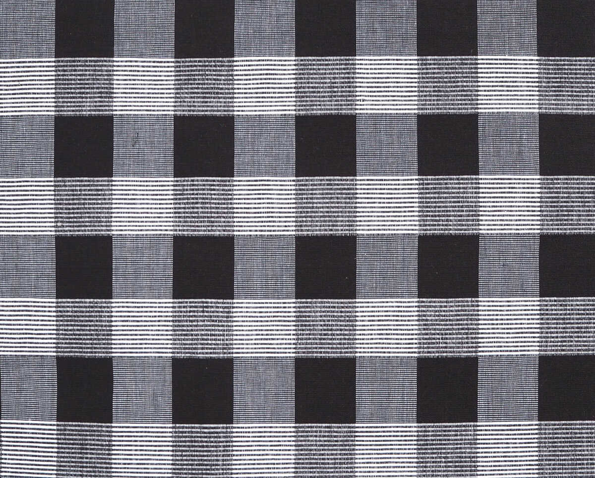 Siam Sq Cotton - Ebony - BRUNSCHWIG & FILS Fabric