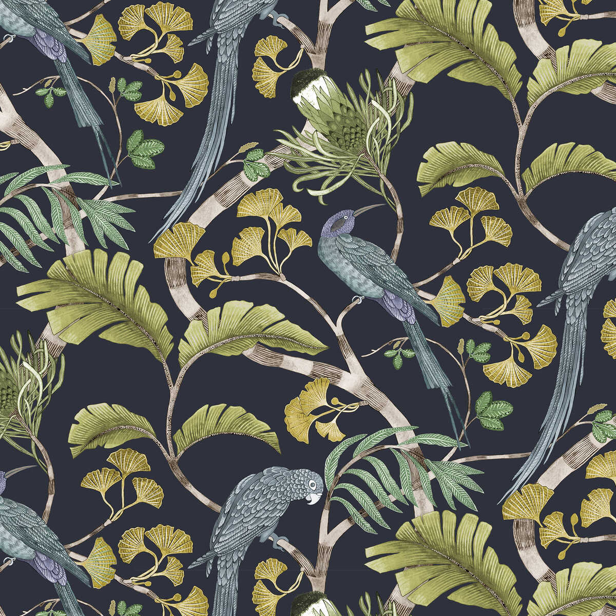 Living Branches - 41 - KRAVET COUTURE Wallpaper