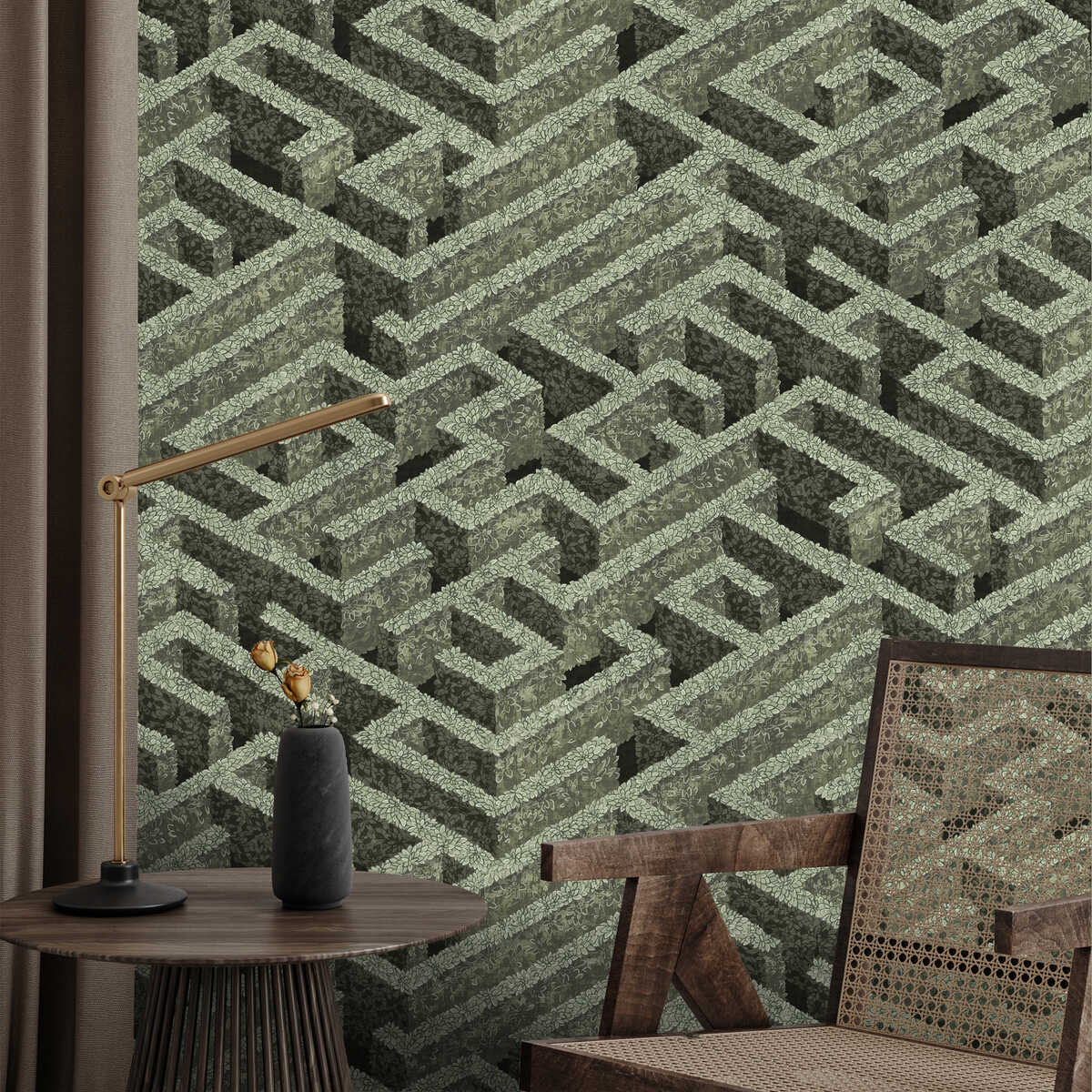 Labyrinth - 21 - KRAVET COUTURE Wallpaper