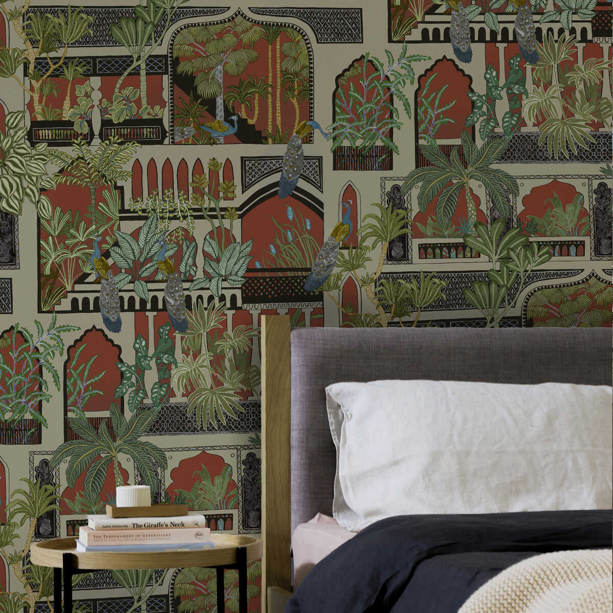 Peacock Arches - 41 - KRAVET COUTURE Wallpaper