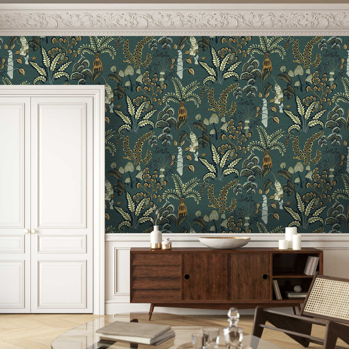 Woodland Floor - 21 - KRAVET COUTURE Wallpaper