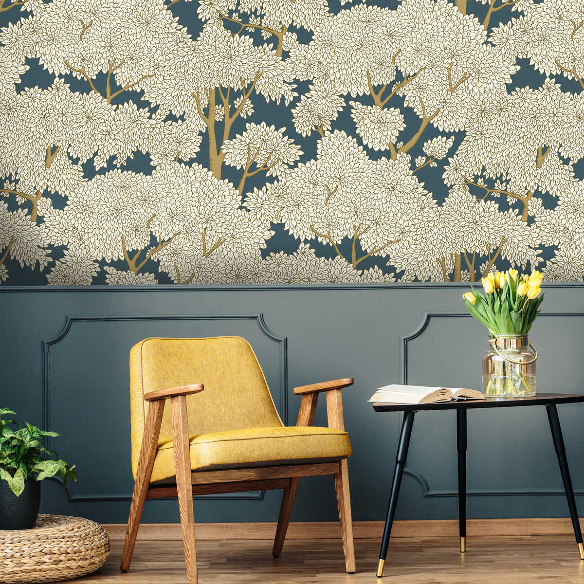 Stockend Woods - 01 - KRAVET COUTURE Wallpaper