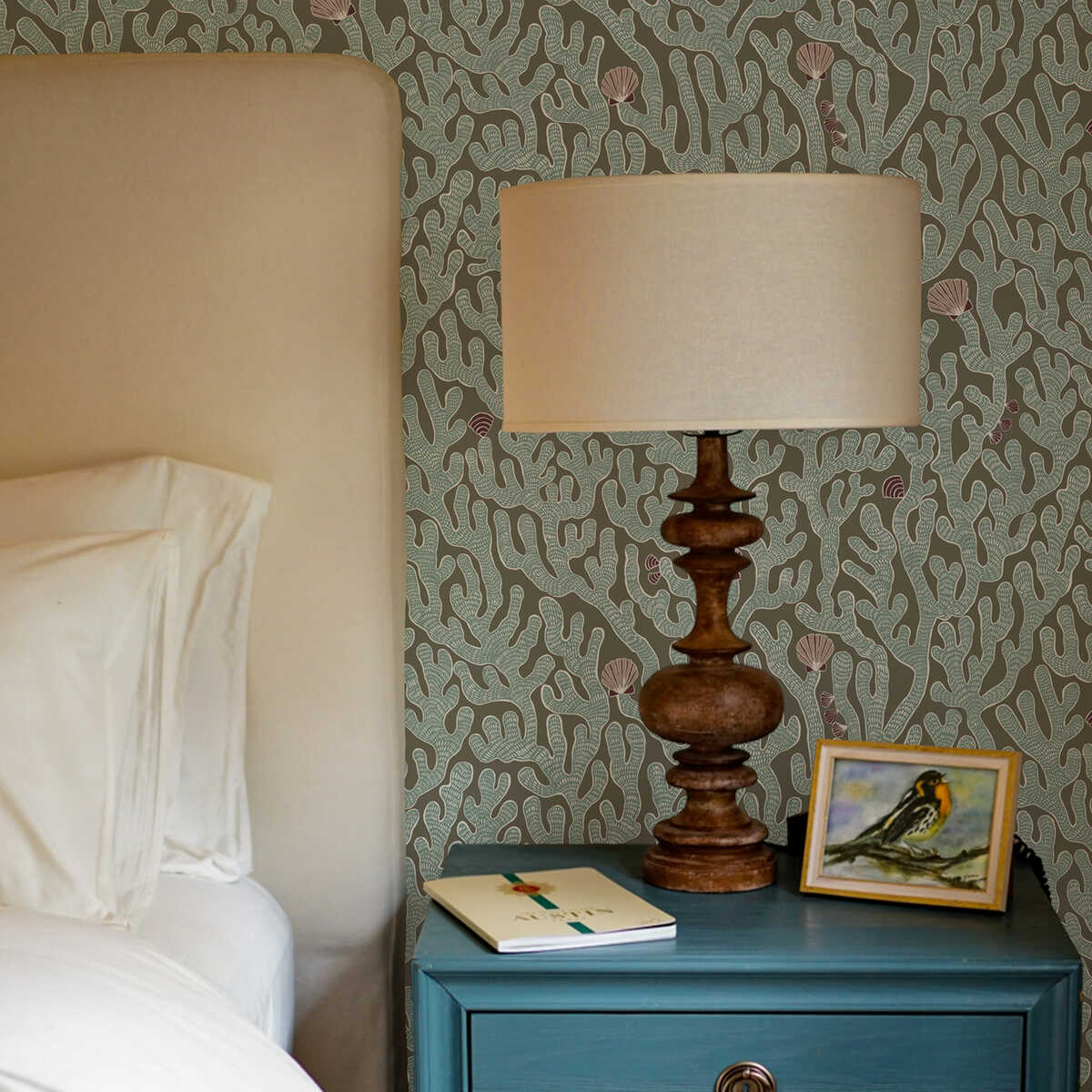 Coral - 31 - KRAVET COUTURE Wallpaper
