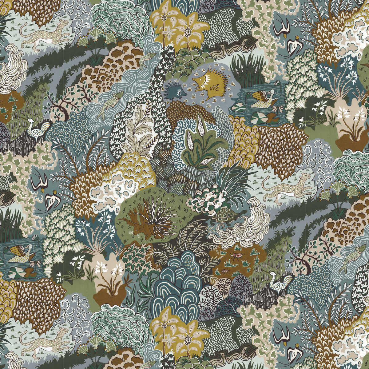 Whimsical Clumps - 11 - KRAVET COUTURE Wallpaper