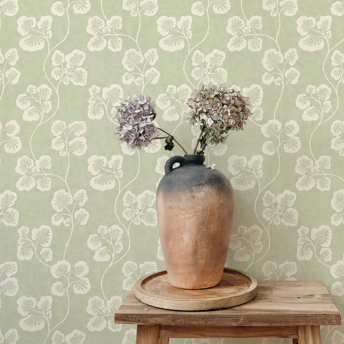 Cabbage Check - 31 - KRAVET COUTURE Wallpaper