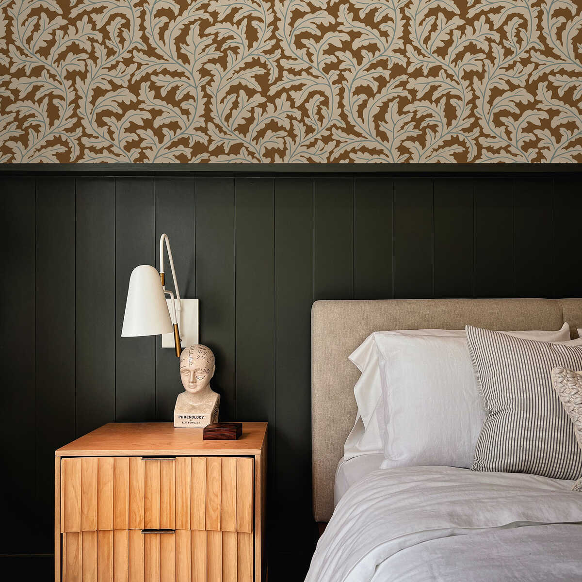 Frond Ogee - 11 - KRAVET COUTURE Wallpaper