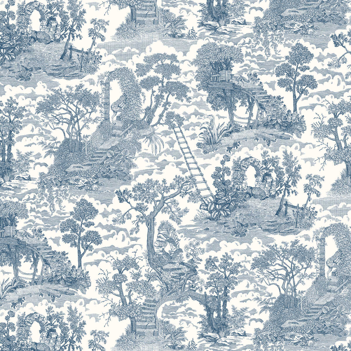 Islet Hopping Toile - 11 - KRAVET COUTURE Papel pintado