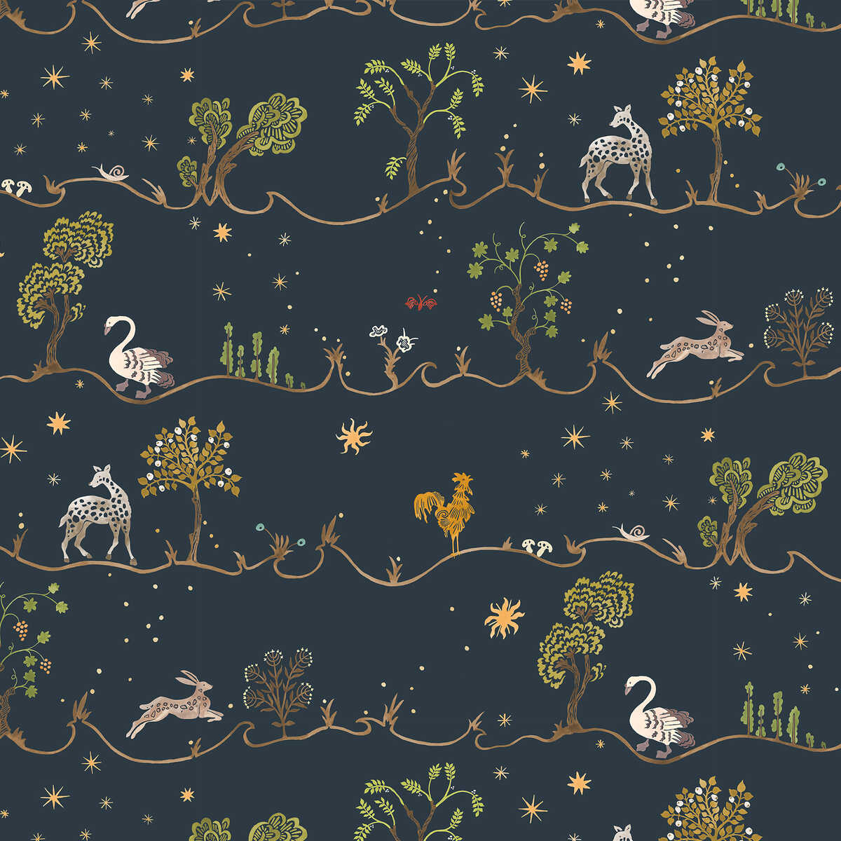 A Wave For Joan - 01 - KRAVET COUTURE Papel pintado